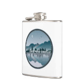Lake Pend Oreille Idaho Reflektion Flachmann (Links)