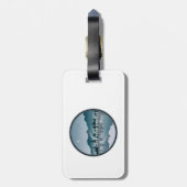 Lake Pend Oreille Idaho Reflektion Gepäckanhänger (Rückseite vertikal)