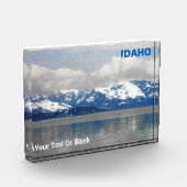 Lake Pend Oreille Winter Fotoblock (Links)