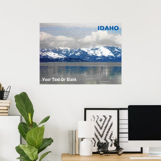 Lake Pend Oreille Winter Poster (Heimbüro)