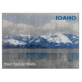 Lake Pend Oreille Winter Schneidebrett (Vorderseite)