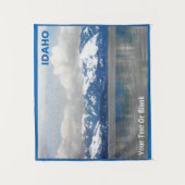 Lake Pend Oreille Winter Wandteppich (Vorderseite)