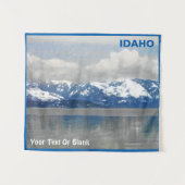 Lake Pend Oreille Winter Wandteppich (Vorderseite (Horizontal))