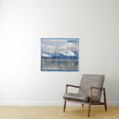 Lake Pend Oreille Winter Wandteppich (Beispiel (Horizontal))