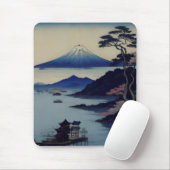 Lake, Pine and Mountain - Japan Mousepad (Mit Mouse)
