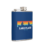 Lake Placid New York Canoe Flachmann (Rechts)