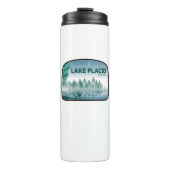 Lake Placid New York Deer Thermosbecher (Vorderseite)
