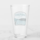 Lake Placid New York Fishing Rod Glas (Rückseite)