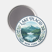 Lake Placid New York Magnet (Vorderseite/Rückseite)