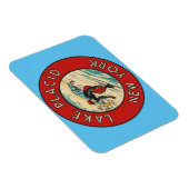 Lake Placid, New York - Magnet (Rechte Seite)