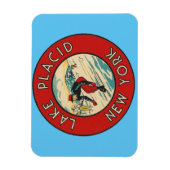 Lake Placid, New York - Magnet (Vertikal)