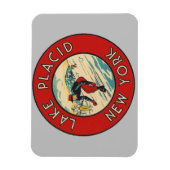 Lake Placid, New York - Magnet (Vertikal)