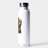 Lake Placid New York Peace Bear Trinkflasche (Links)