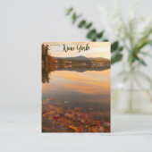 Lake Placid New York Postkarte (Stehend Vorderseite)