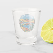 Lake Placid New York Schnapsglas (Rückseite)