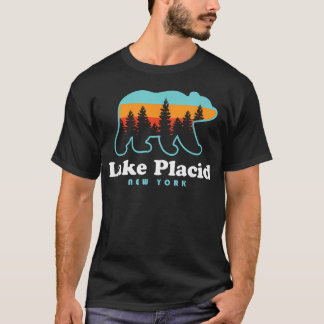 Lake Placid Ny Adirondacks Bär Adirondack T-Shirt