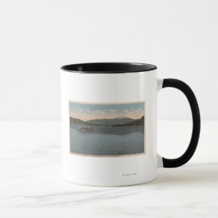 Lake Placid, NY - Ansicht des Dampfers Doris Tasse