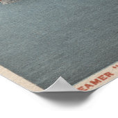 Lake Placid, NY - View of Steamer Doris Poster (Ecke)