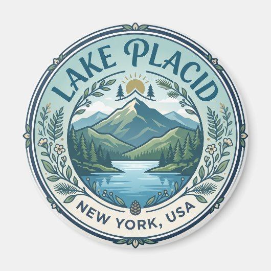 Lake Placid USA Magnet (Vorne)