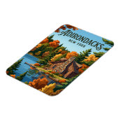 Lake Placid USA Magnet (Linke Seite)