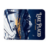 Lake Placid USA Magnet (Horizontal)