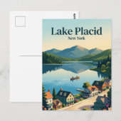 Lake Placid USA Postkarte (Vorne/Hinten)