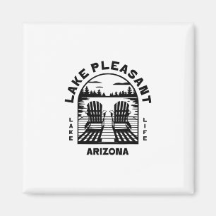 Lake Pleasant Arizona im Freien Vintage  Magnet