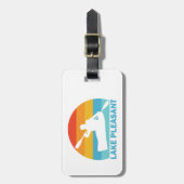 Lake Pleasant Arizona Kayak Gepäckanhänger (Vorderseite vertikal)