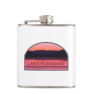 Lake Pleasant Arizona Red Sunrise Flachmann