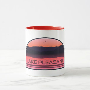 Lake Pleasant Arizona Red Sunrise Tasse