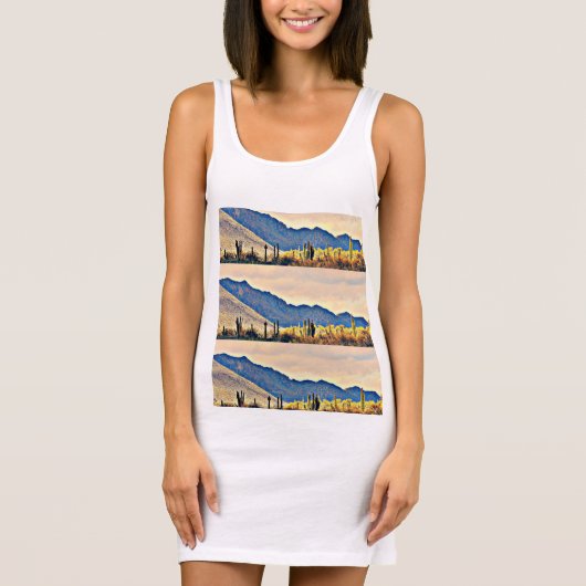 Lake Pleasant Women's Navy Jersey Tank Dress (Vorderseite)