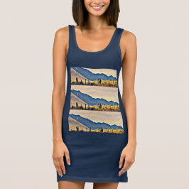 Lake Pleasant Women's Navy Jersey Tank Dress