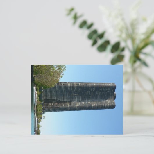 Lake Point Tower Postkarte (Stehend Vorderseite)