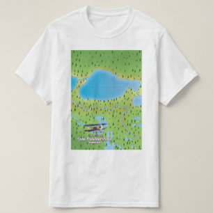 Lake Pontchartrain Louisiana Seepromenade T-Shirt