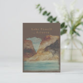 Lake Powell Arizona Postkarte (Stehend Vorderseite)