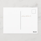 Lake Powell Arizona Postkarte (Rückseite)