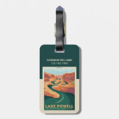 Lake Powell | Arizona & Utah Gepäckanhänger (Rückseite vertikal)