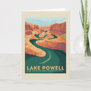 Lake Powell   Arizona & Utah Karte