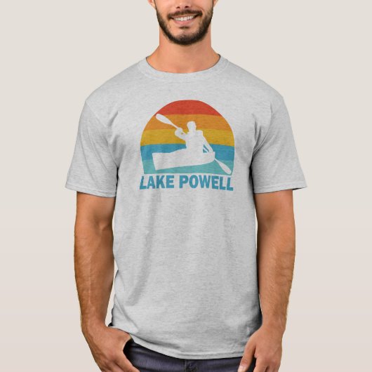 Lake Powell Arizona Utah Kayak T-Shirt (Vorderseite)