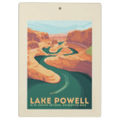 Lake Powell | Arizona & Utah Klemmbrett (Rückseite)