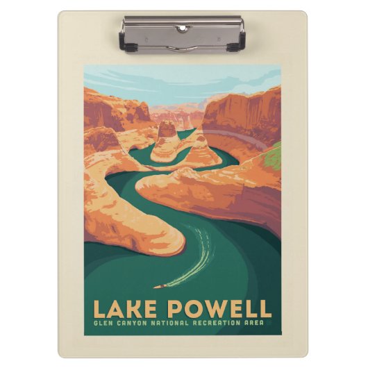 Lake Powell | Arizona & Utah Klemmbrett (Vorderseite)