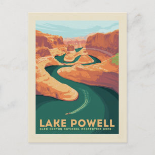 Lake Powell   Arizona & Utah Postkarte
