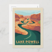 Lake Powell | Arizona & Utah Postkarte (Vorne/Hinten)