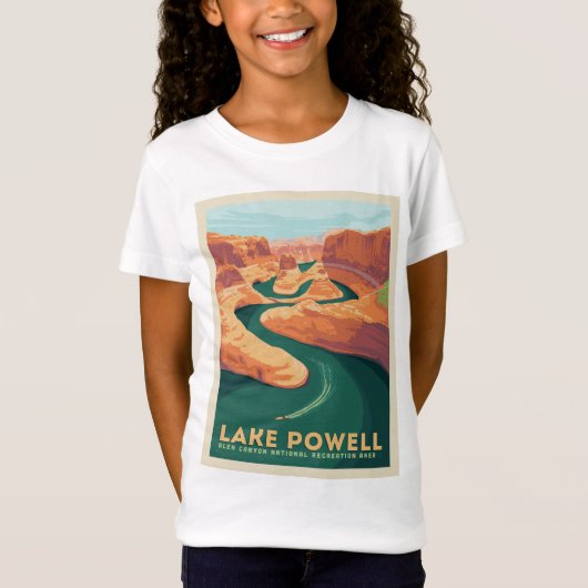 Lake Powell | Arizona & Utah T-Shirt (Vorderseite)