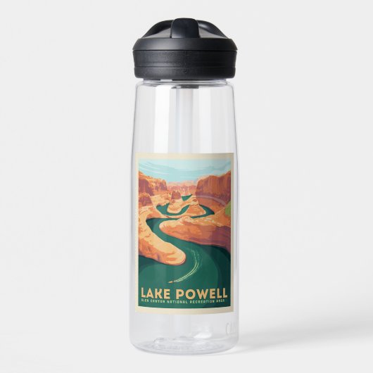 Lake Powell | Arizona & Utah Trinkflasche (Vorne)