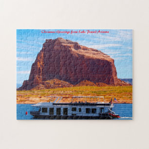 Lake Powell Arizona. Weihnachtsgrüße Puzzle