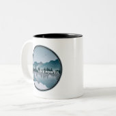 Lake Powell Arizona Zweifarbige Tasse (Vorderseite Links)