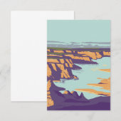 Lake Powell Begleitkarte (Vorne/Hinten)