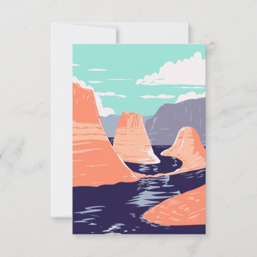 Lake Powell Dankeskarte (Vorderseite)