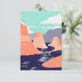Lake Powell Dankeskarte (Stehend Vorderseite)